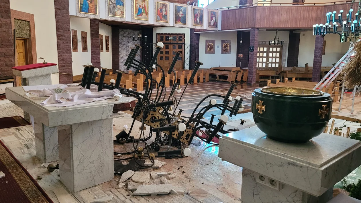 Pożar kościoła przy ul. Kunickiego. Katolicki Uniwersytet Lubelski idzie z pomocą