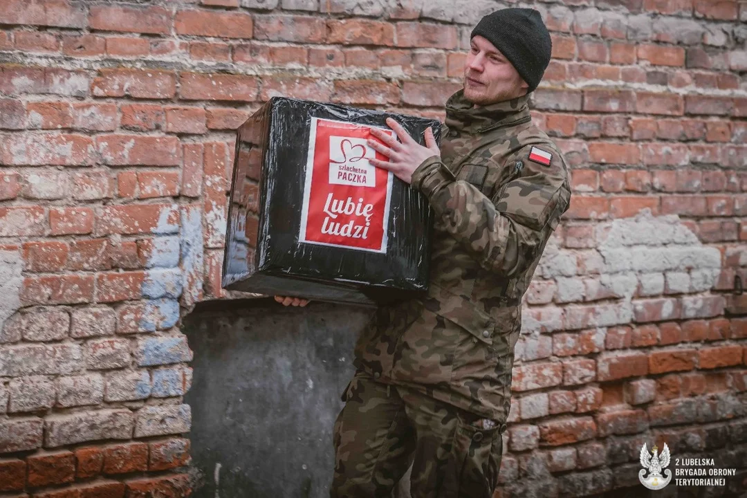 Lubelscy terytorialsi na święta. Pomagają weteranom i potrzebującym