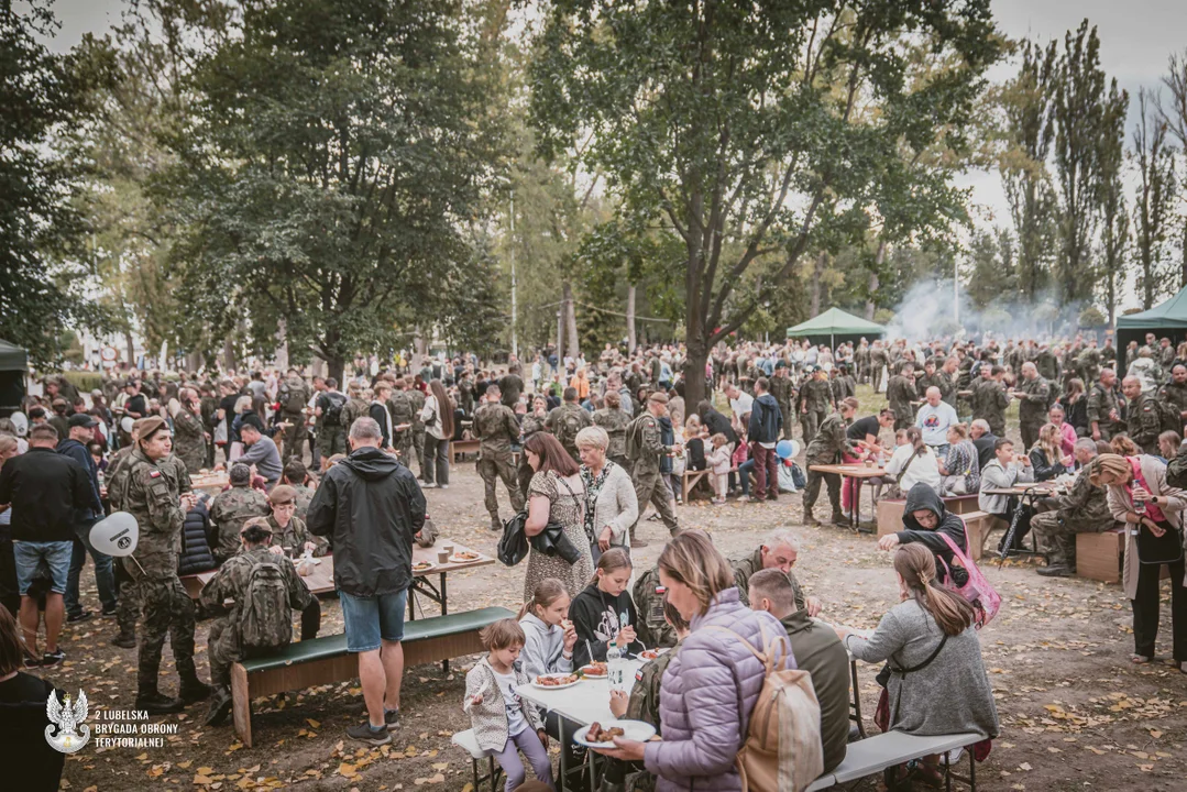 Rodzinny piknik u lubelskich terytorialsów. Frekwencja dopisała