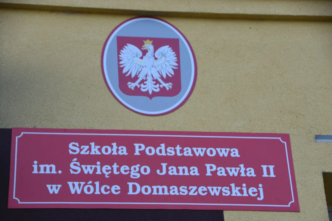 Otwarcie nowego skrzydła szkoły w Wolce Domaszewskiej