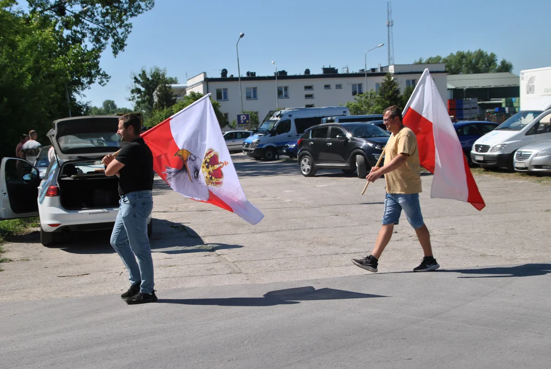 Protest rolników w Opolu Lubelskim