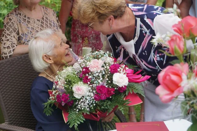 100 - lecie urodzin mieszkanki gminy Nałęczów