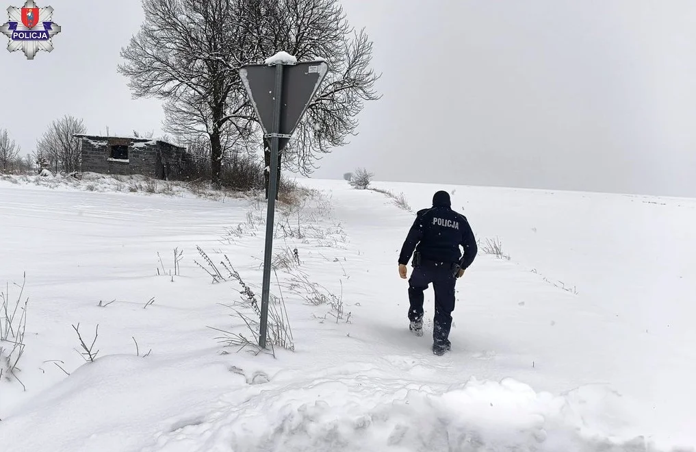 Dzielnicowi z Zamościa ruszyli na ratunek - Zdjęcie główne