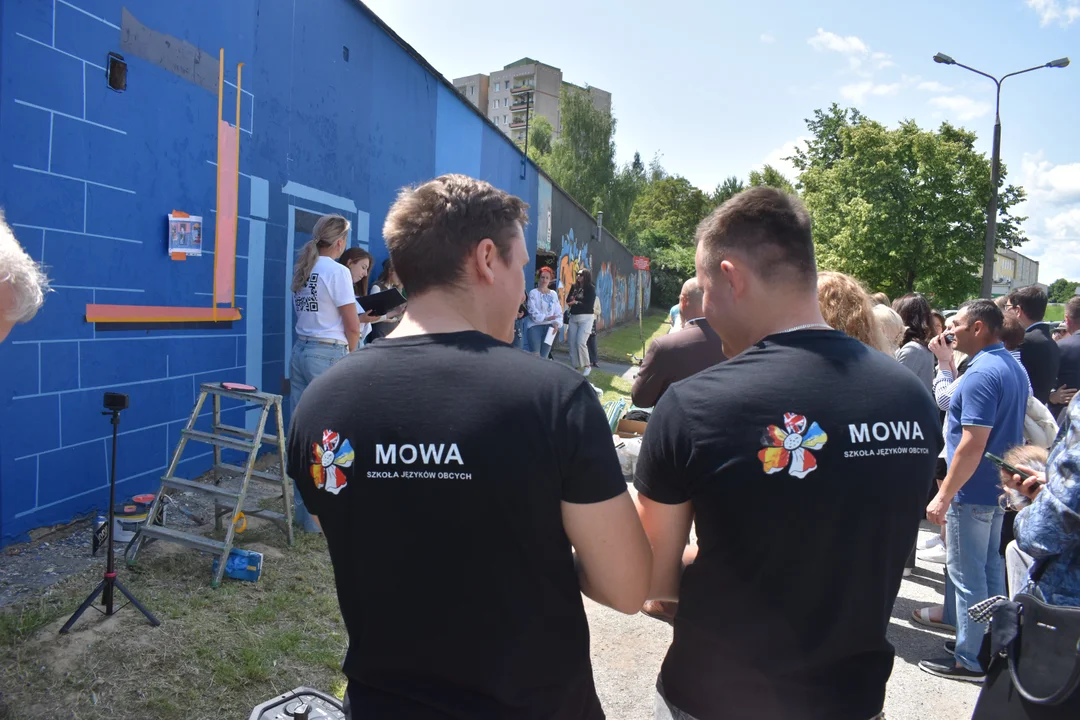 Nowy mural na Kalinowszczyźnie. Tak Ukraińcy dziękują Lublinowi za pomoc