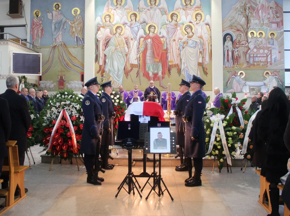 Zastrzelony policjant spoczął na cmentarzu w Białej Podlaskiej