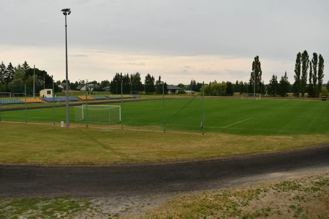 Trening piłkarzy GLKS-T Tytan Wisznice