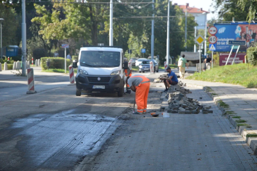 Remont ul. Nadbystrzyckiej w Lublinie