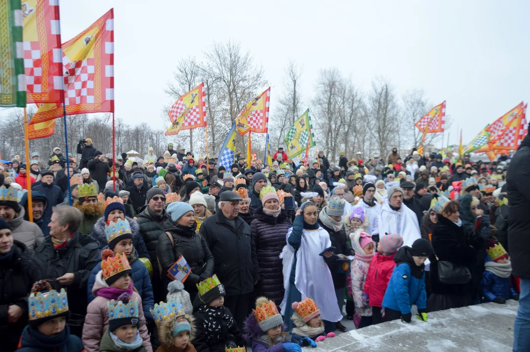 Wędrowaliśmy z Trzema Królami po ulicach Łukowa