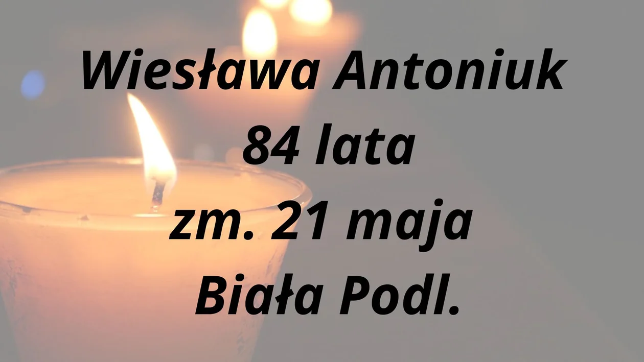Nekrologi POWIAT BIALSKI