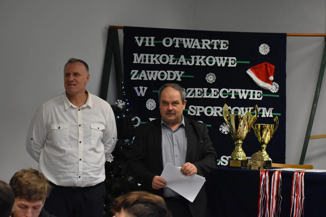 Zawody Mikołajkowe w strzelectwie sportowym w ZSE w Międzyrzecu Podlaskim