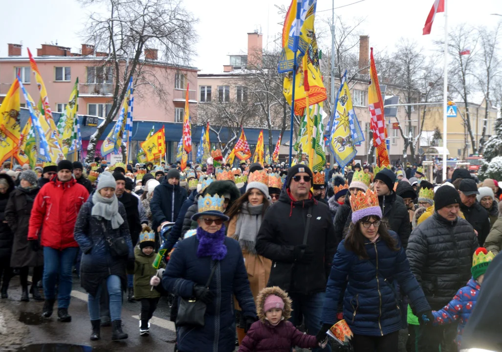 Wędrowaliśmy z Trzema Królami po ulicach Łukowa