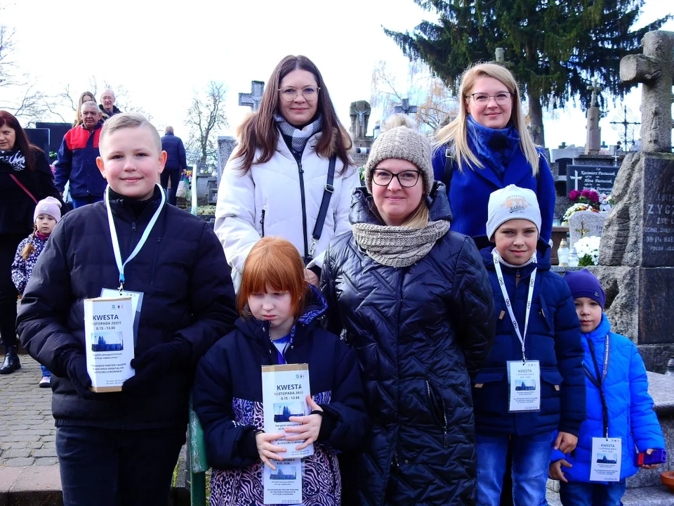 Kwesta na cmentarzu parafialnym w Stoczku Łukowskim