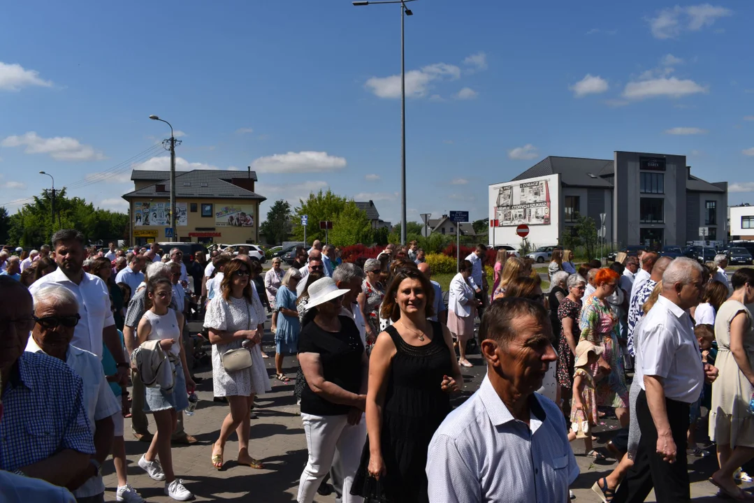 Święto Bożego Ciała w parafii Matki Kościoła w Łukowie