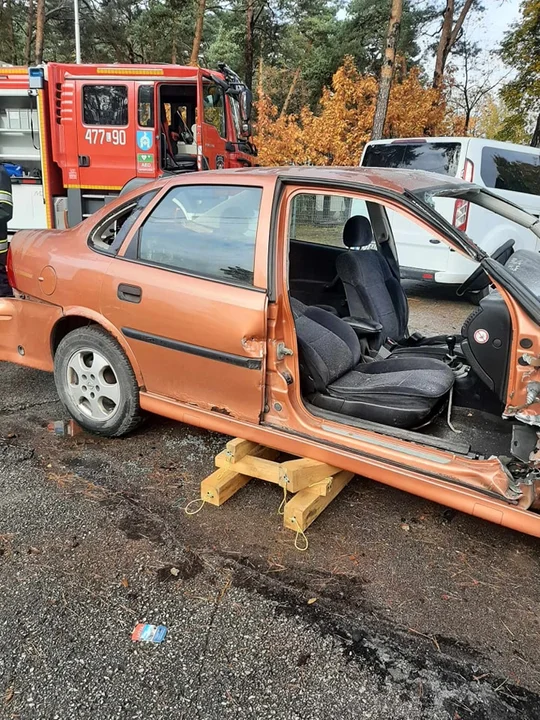 Strażacy z OSP Podosie na ćwiczeniach