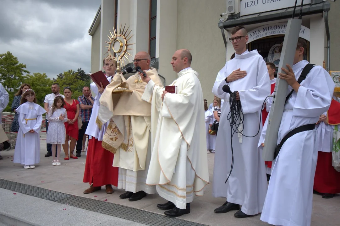 Procesja  Bożego Ciała w Puławach