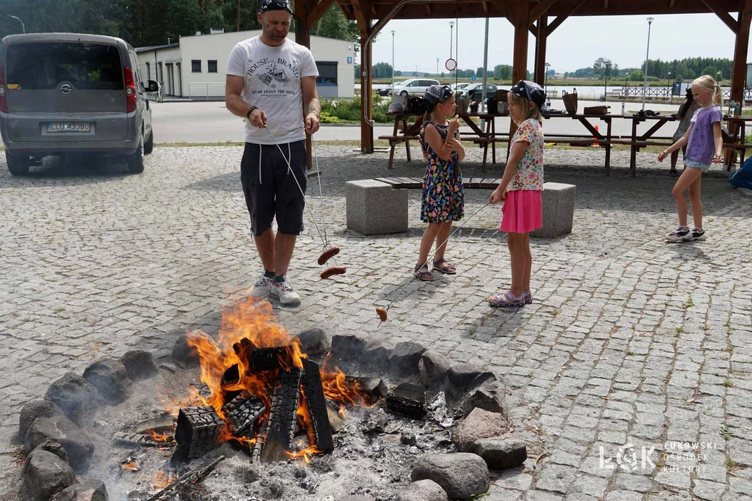 Wakacje ŁOK 2023. Obóz piratów nad Zalewem Zimna Woda