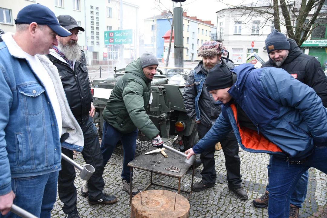 Motoweterani Łuków wsparli WOŚP