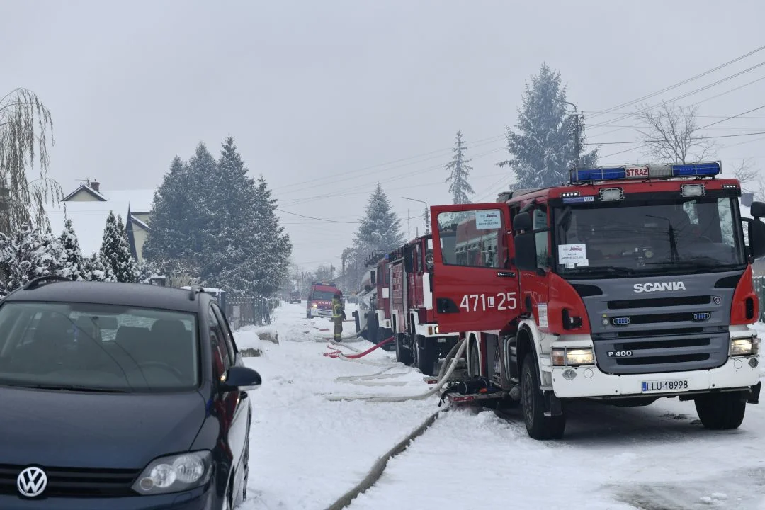 Pożar w Wólce Świątkowej