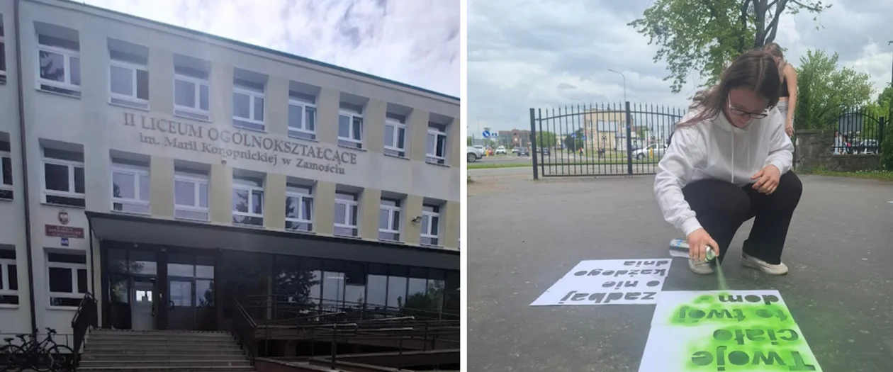 Zamiast lekcji – fitness, kawiarenka i graffiti! - Zdjęcie główne