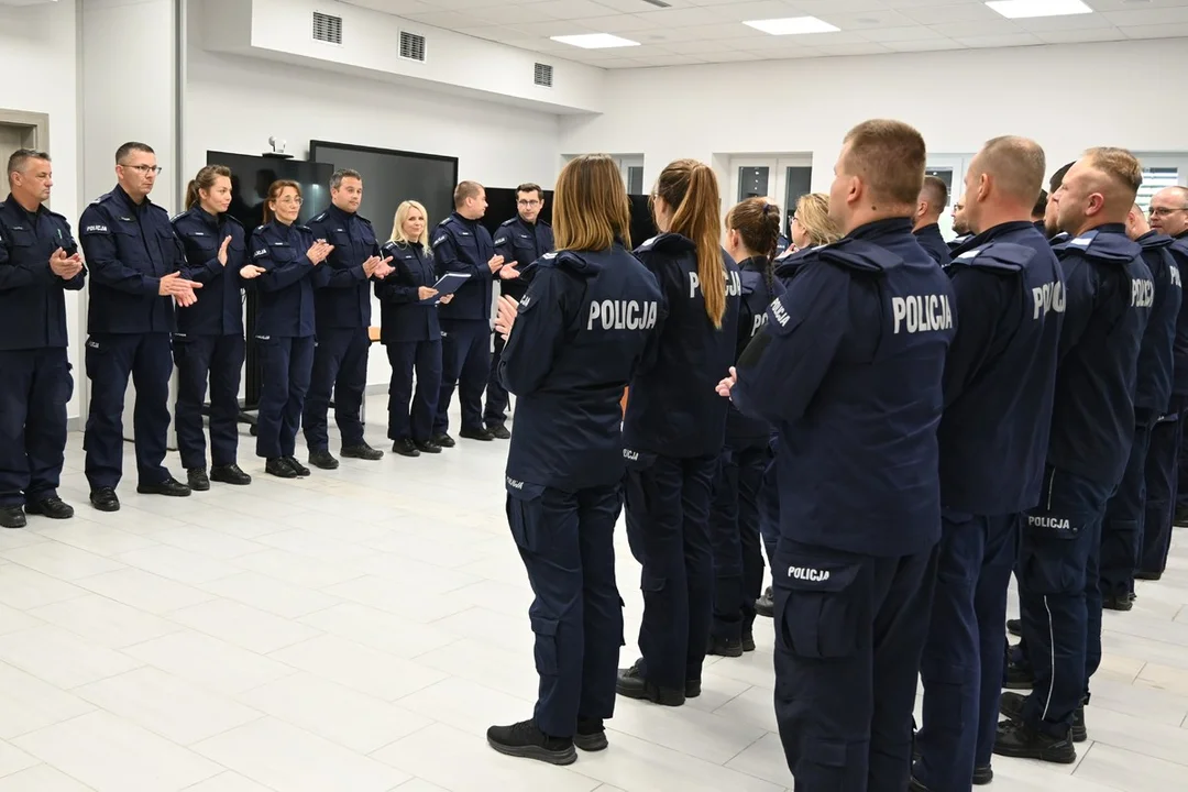 Lublin: Koleni przeszli kurs aspirancki w ośrodku szkolenia policji