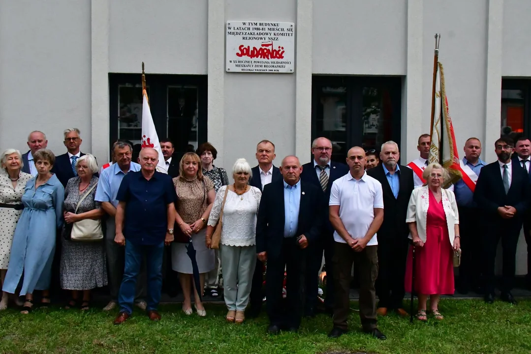 46 lat „Solidarności”. W Biłgoraju uczczono rocznicę Porozumień Sierpniowych (foto) - Zdjęcie główne