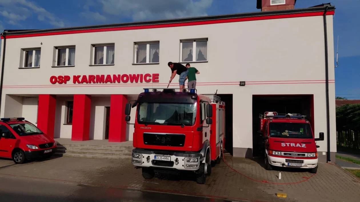 Nowy wóz strażacki dla OSP w Karmanowicach
