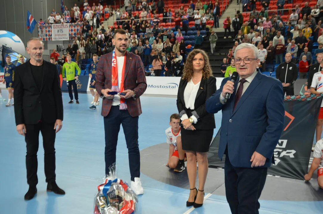 Pożegnanie Michała Jureckiego w hali sportowo-widowiskowej Grupa Azoty Arena