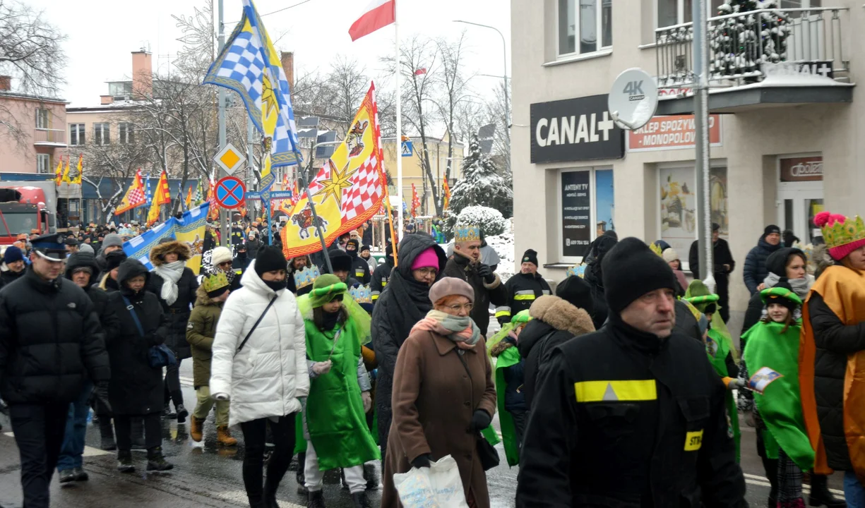 Wędrowaliśmy z Trzema Królami po ulicach Łukowa