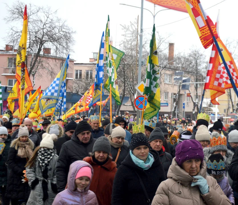 Wędrowaliśmy z Trzema Królami po ulicach Łukowa