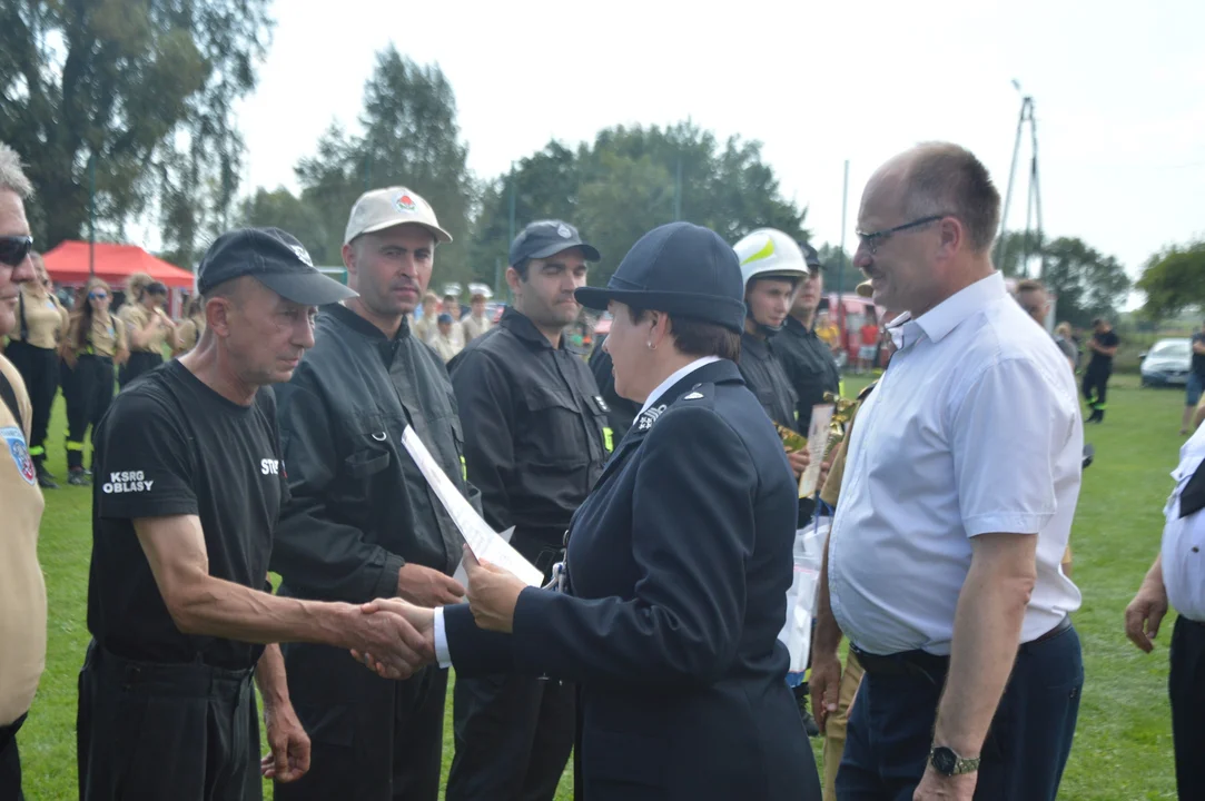 Powiatowe zawody strażackie 2023 w Janowcu