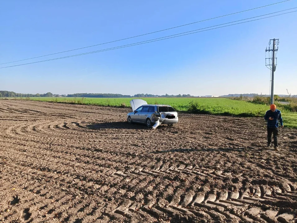 Poważny wypadek pomiędzy Łukowem a Radzyniem Podlaskim