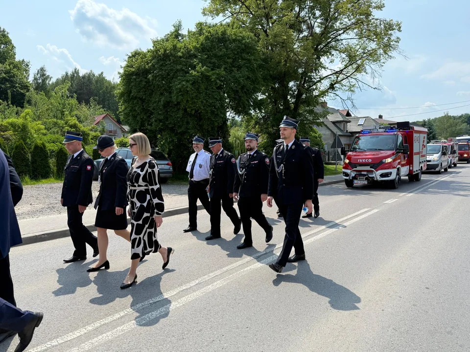 Pielgrzymka strażaków do Kębła