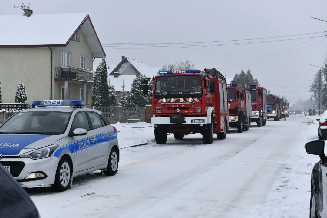 Pożar w Wólce Świątkowej