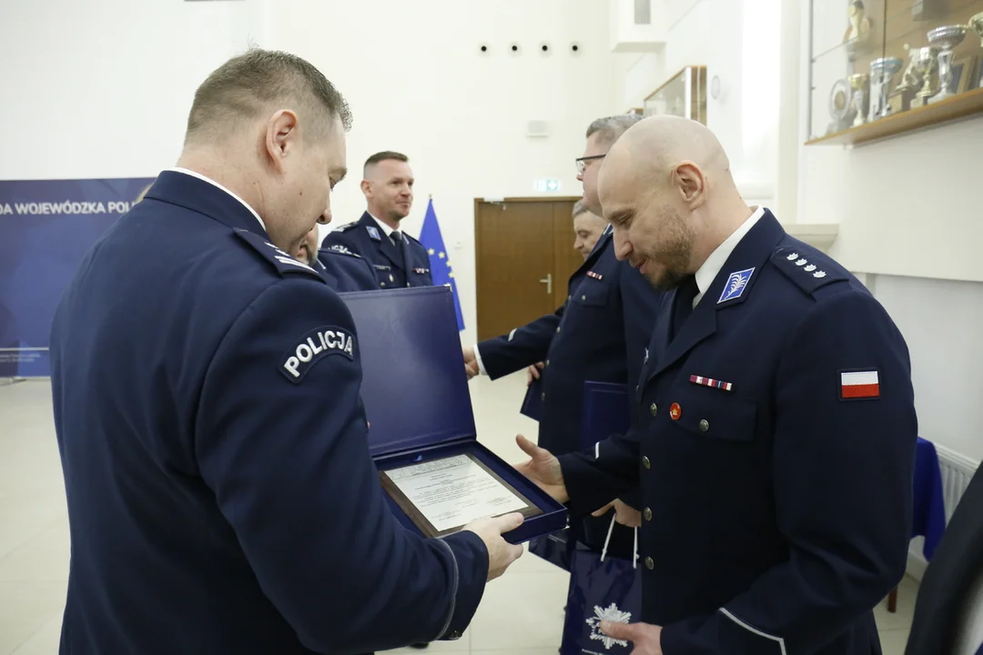 Lublin: Pożegnali się z policyjnym mundurem. Naczelnicy i dowódca odchodzą na emeryturę