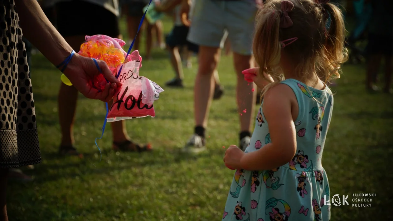 Festiwal Balonów, Baniek Mydlanych i Kolorów w Parku Miejskim w Łukowie