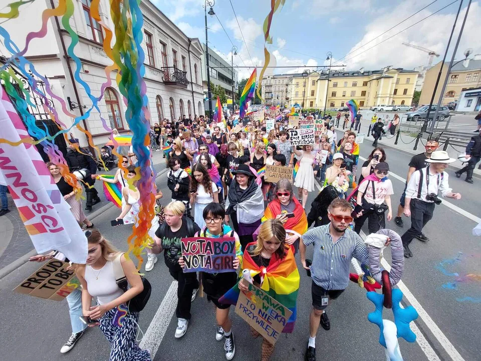 Marsz Równości przeszedł ulicami Lublina [ZDJĘCIA, CZ. 2]