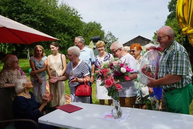 100 - lecie urodzin mieszkanki gminy Nałęczów