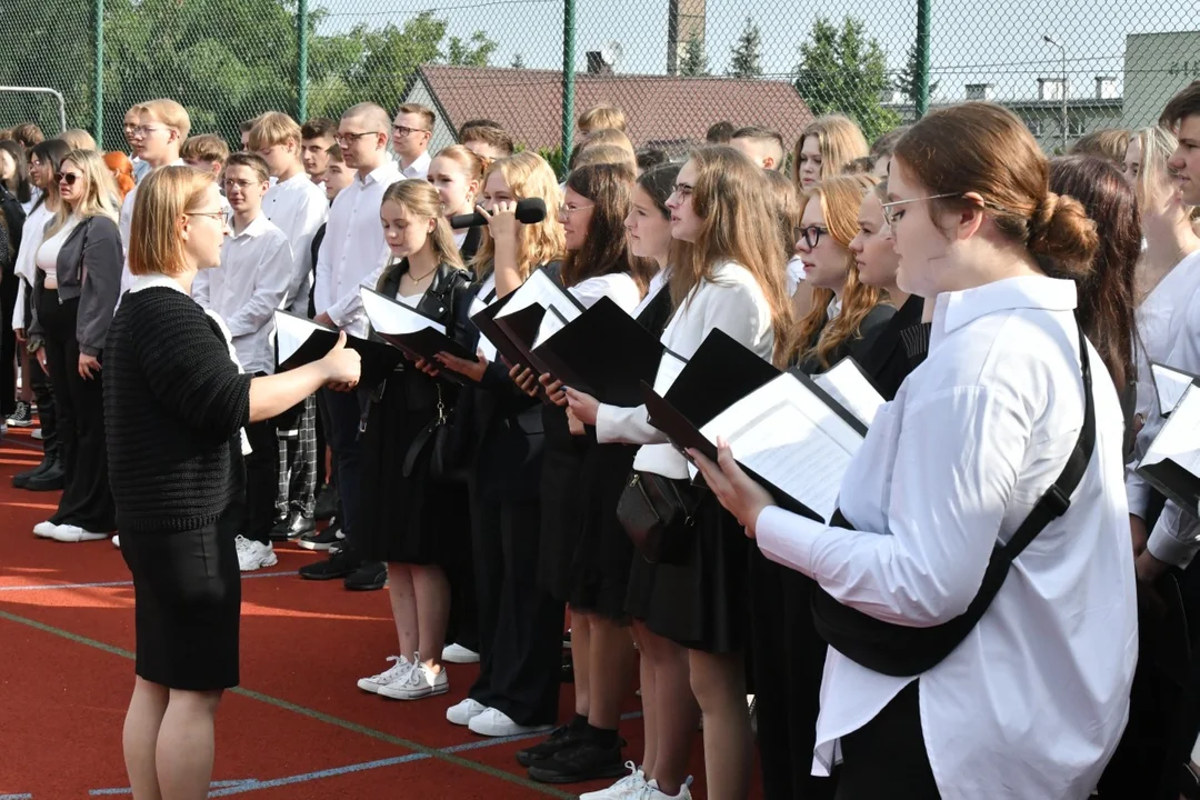 Rozpoczęcie roku szkolnego w I Liceum Ogólnokształcące im. Tadeusza Kościuszki w Łukowie