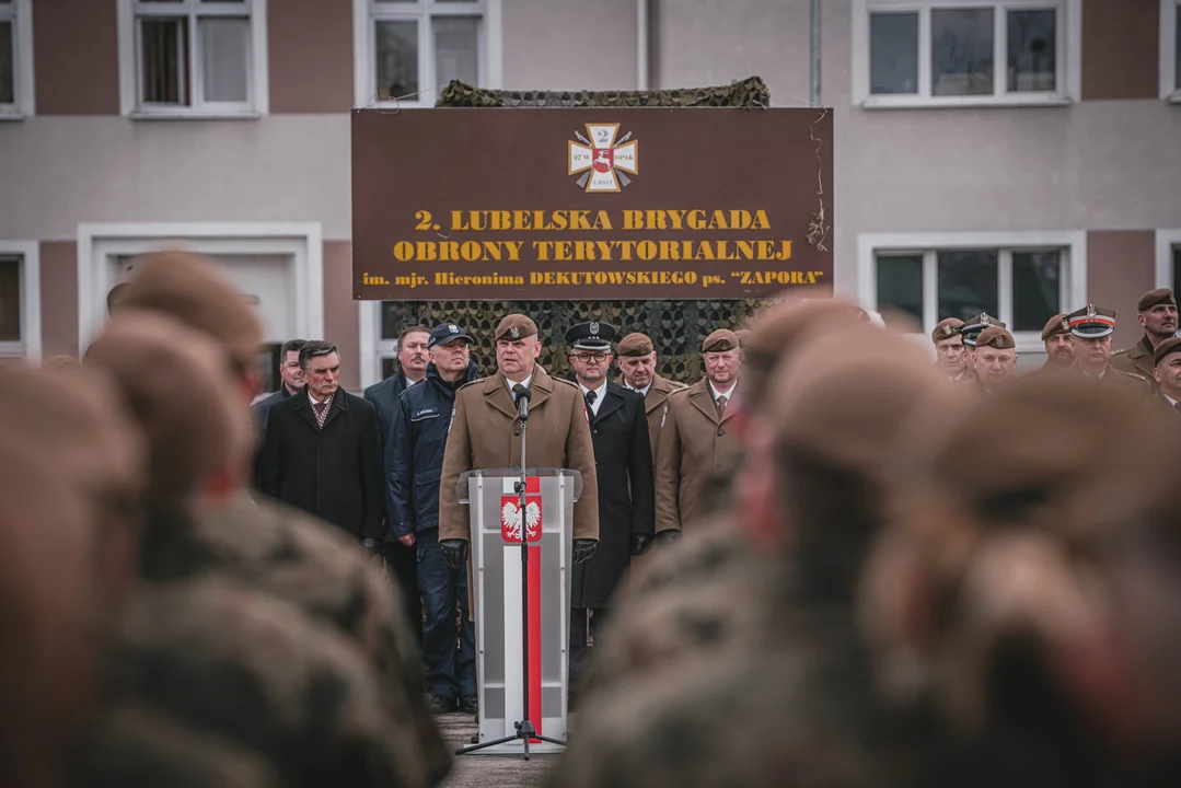 Lubelscy terytorialsi już oficjalnie mają nowe dowódcę