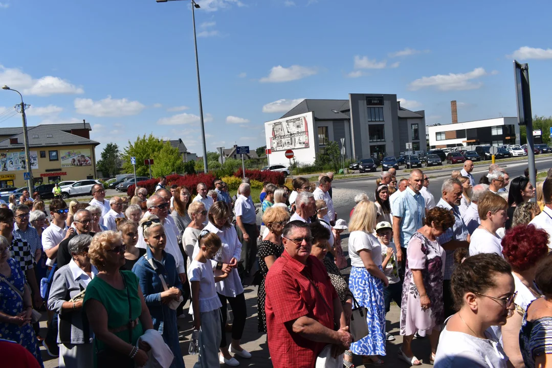 Święto Bożego Ciała w parafii Matki Kościoła w Łukowie