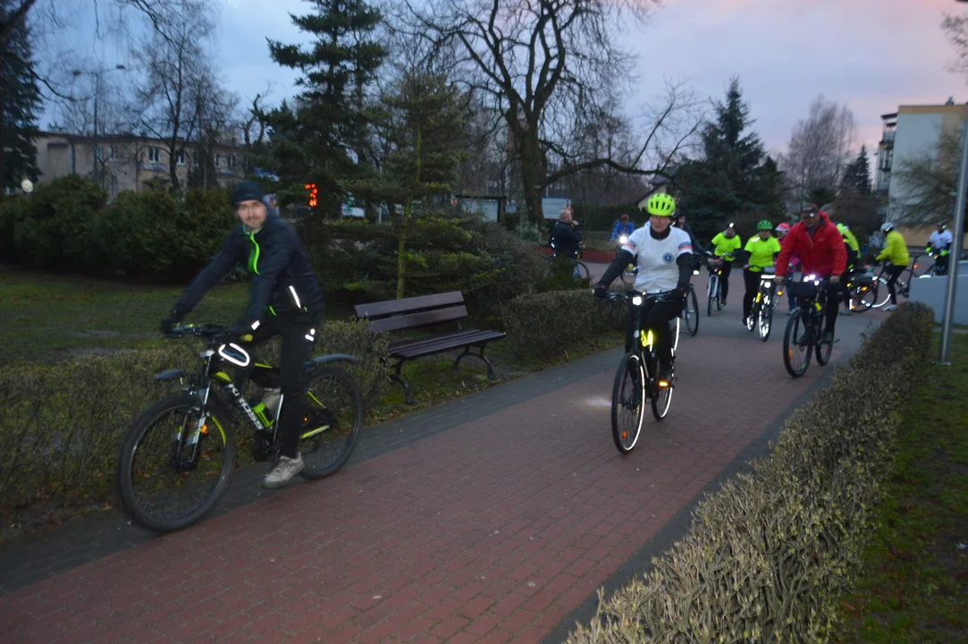 Pierwszy trening Puławskiej Grupy Rowerowej