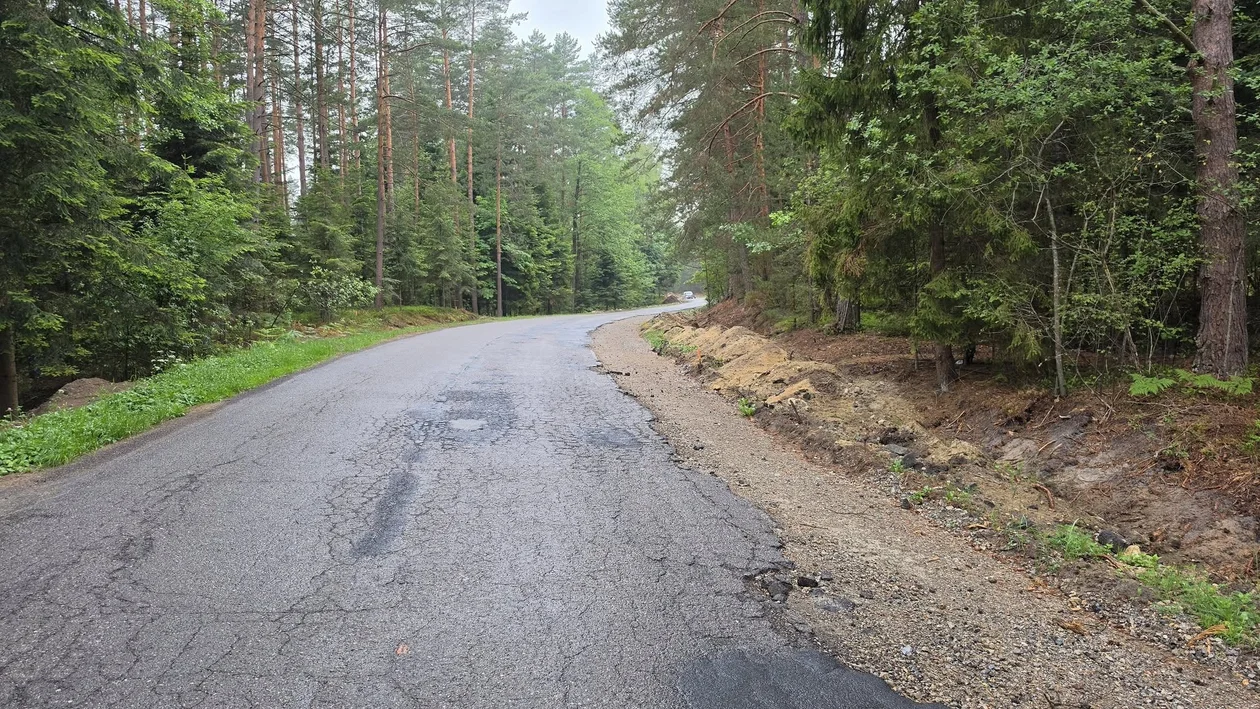 Przebudowa drogi w gminie Tereszpol