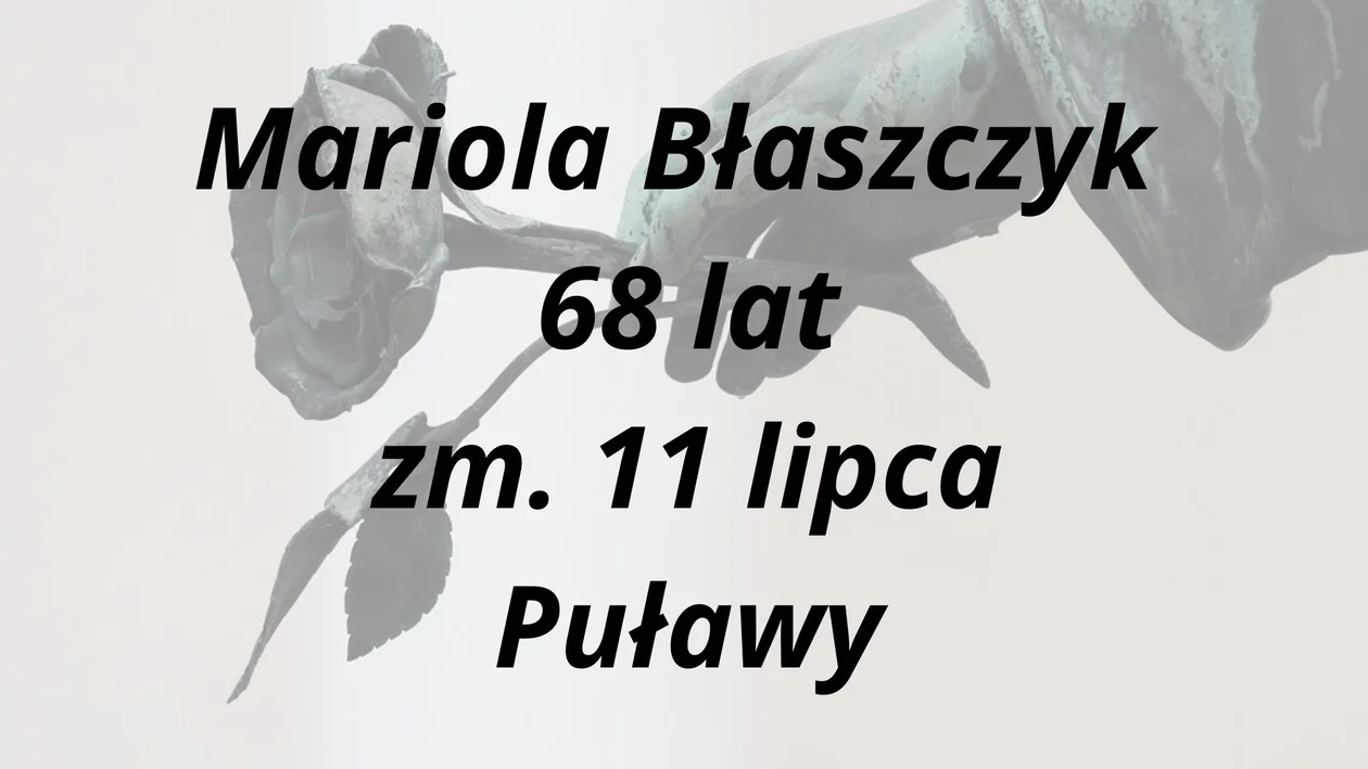 Nekrologi z powiatu puławskiego