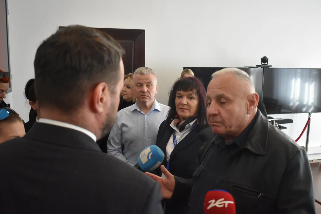 Manifestacja pracowników największego szpitala na Lubelszczyźnie