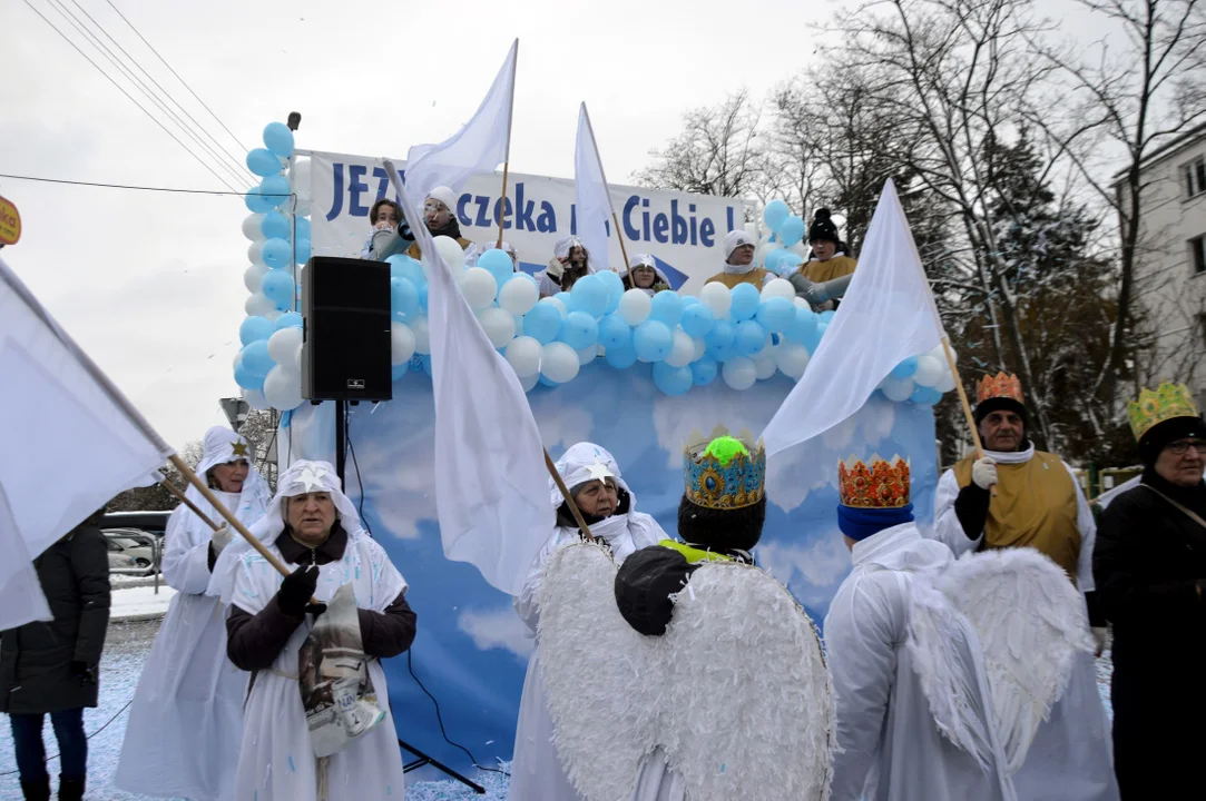 Wędrowaliśmy z Trzema Królami po ulicach Łukowa