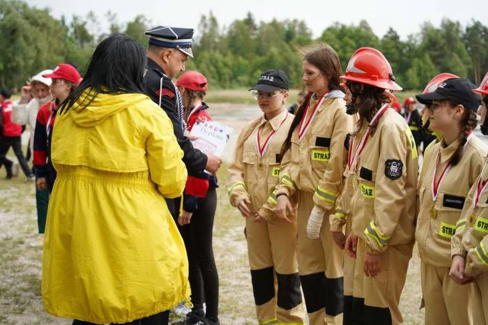 Pierwsze takie zawody młodzieżowych drużyn pożarniczych w powiecie - Zdjęcie główne