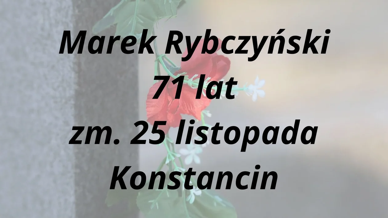 Nekrologi z powiatu garwolińskiego. Zmarli na przełomie listopada i grudnia