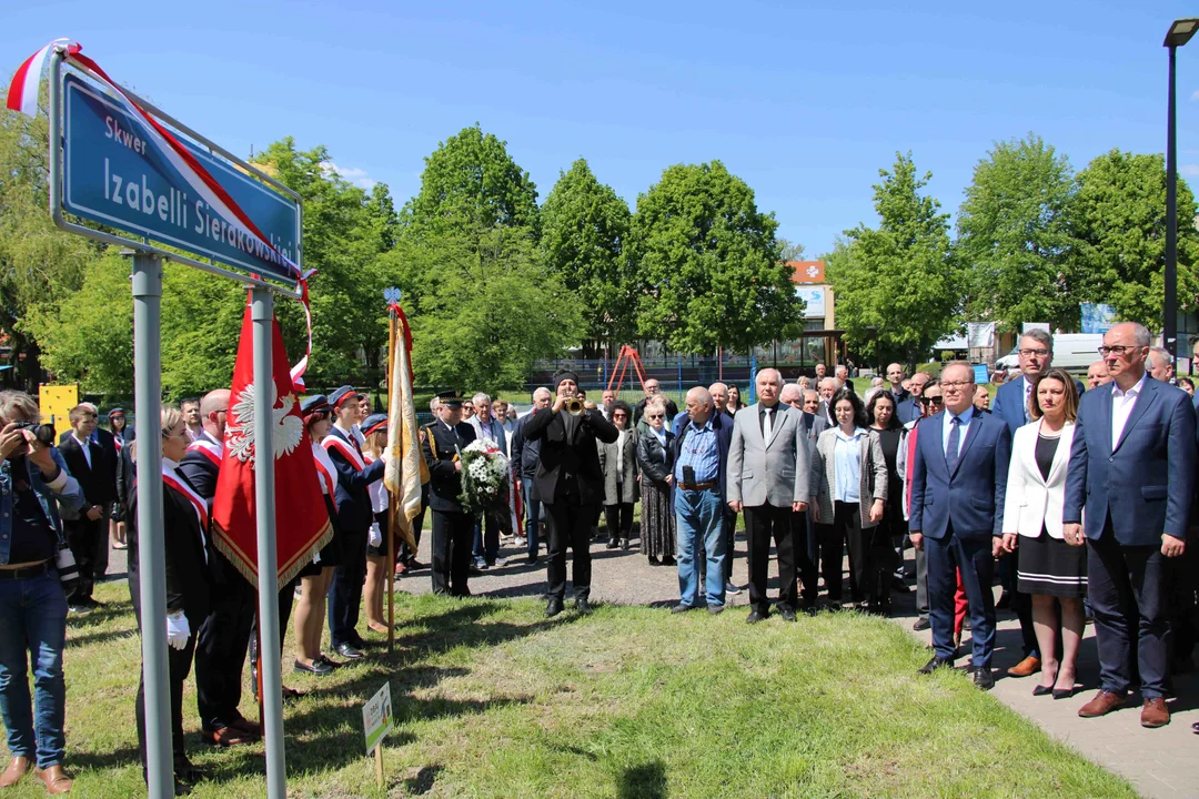 Otwarcie skweru im. Izabelli Sierakowskiej w Lublinie