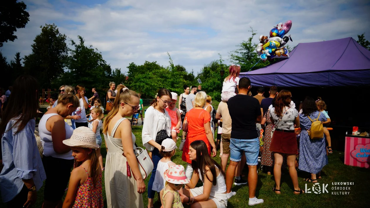 Festiwal Balonów, Baniek Mydlanych i Kolorów w Parku Miejskim w Łukowie