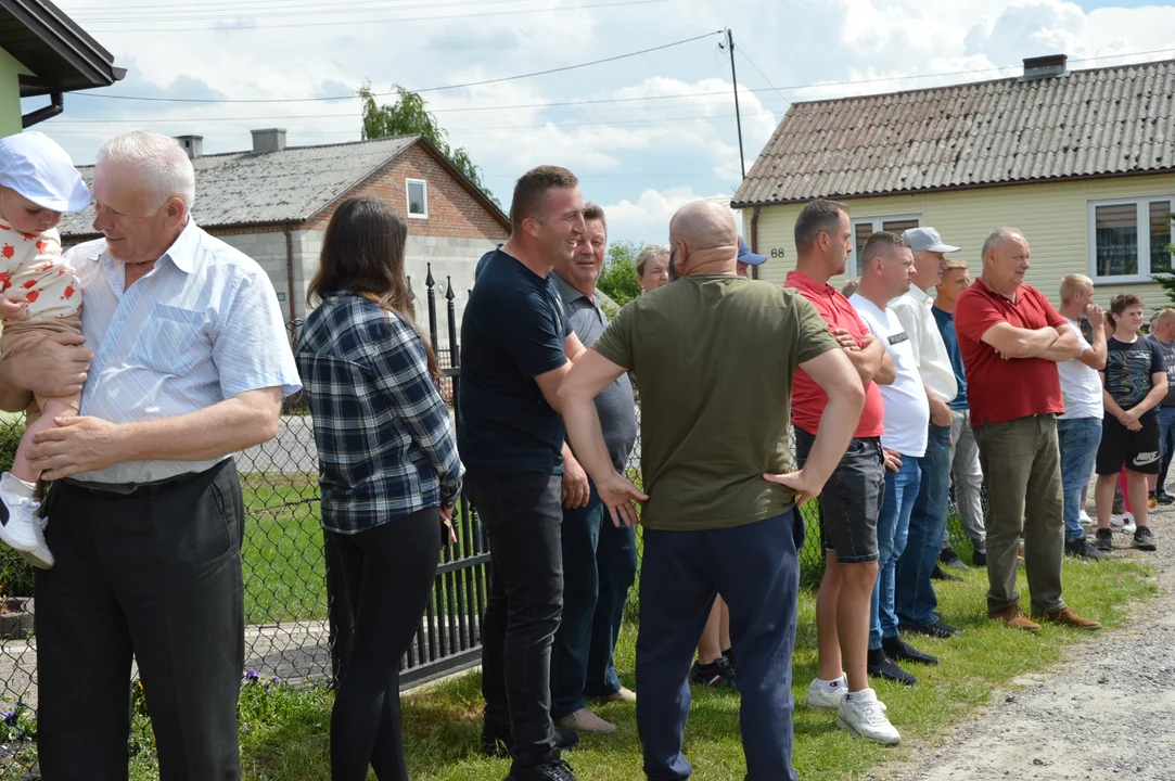 Wizyta wojewody lubelskiego i marszałka województwa lubelskiego w powiecie opolskim